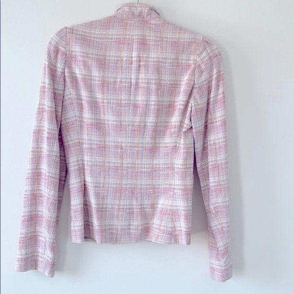 Great Plains UK Pink Tweed Blazer - Picture 2 of 5